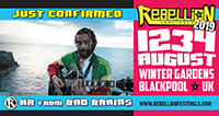 HR from Bad Brains - Rebellion Festival, Blackpool 3.8.19